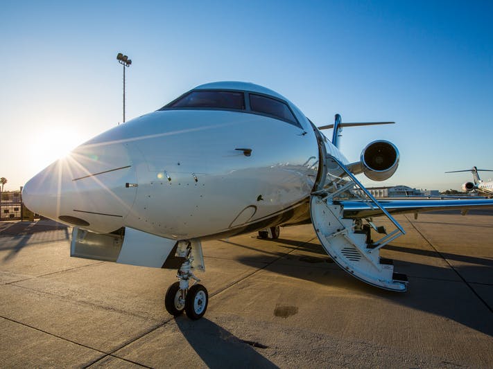 Nose of the aircraft