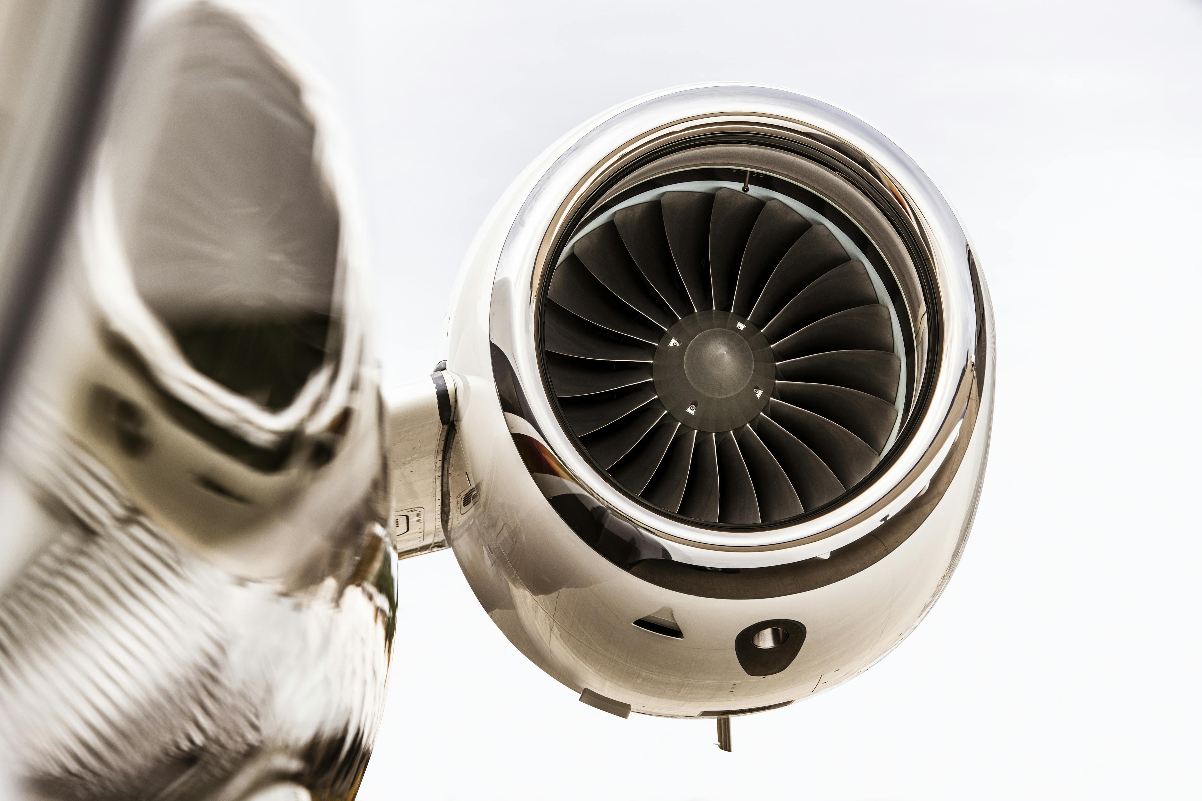 Engine for a large private aircraft.
