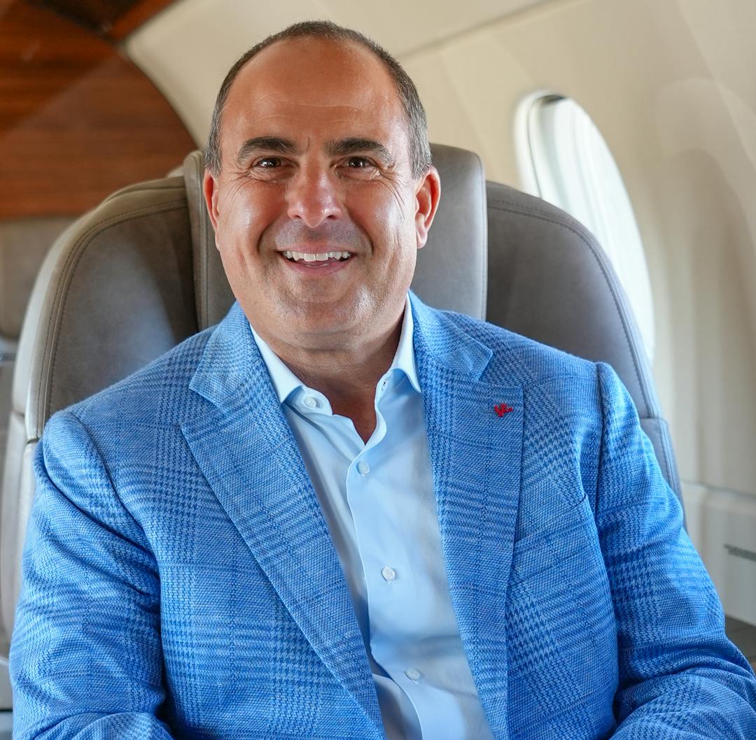 Gregg on a G650
