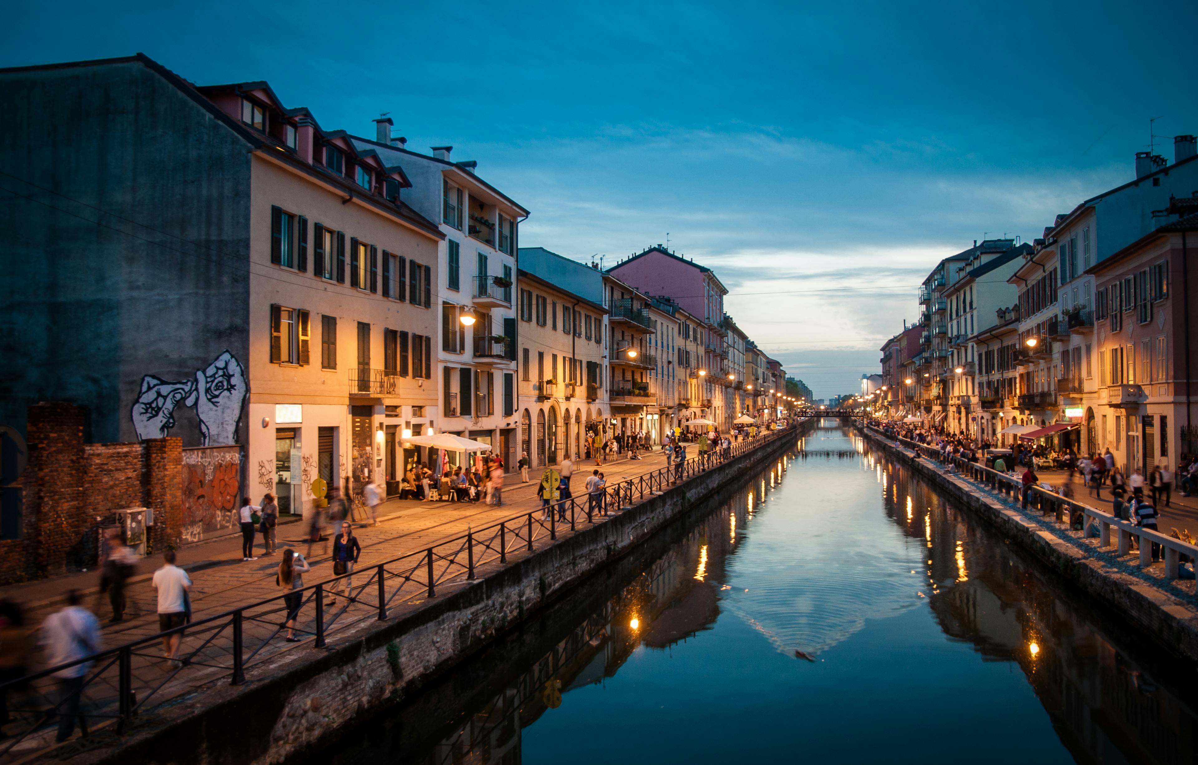 Milan Canal Destination