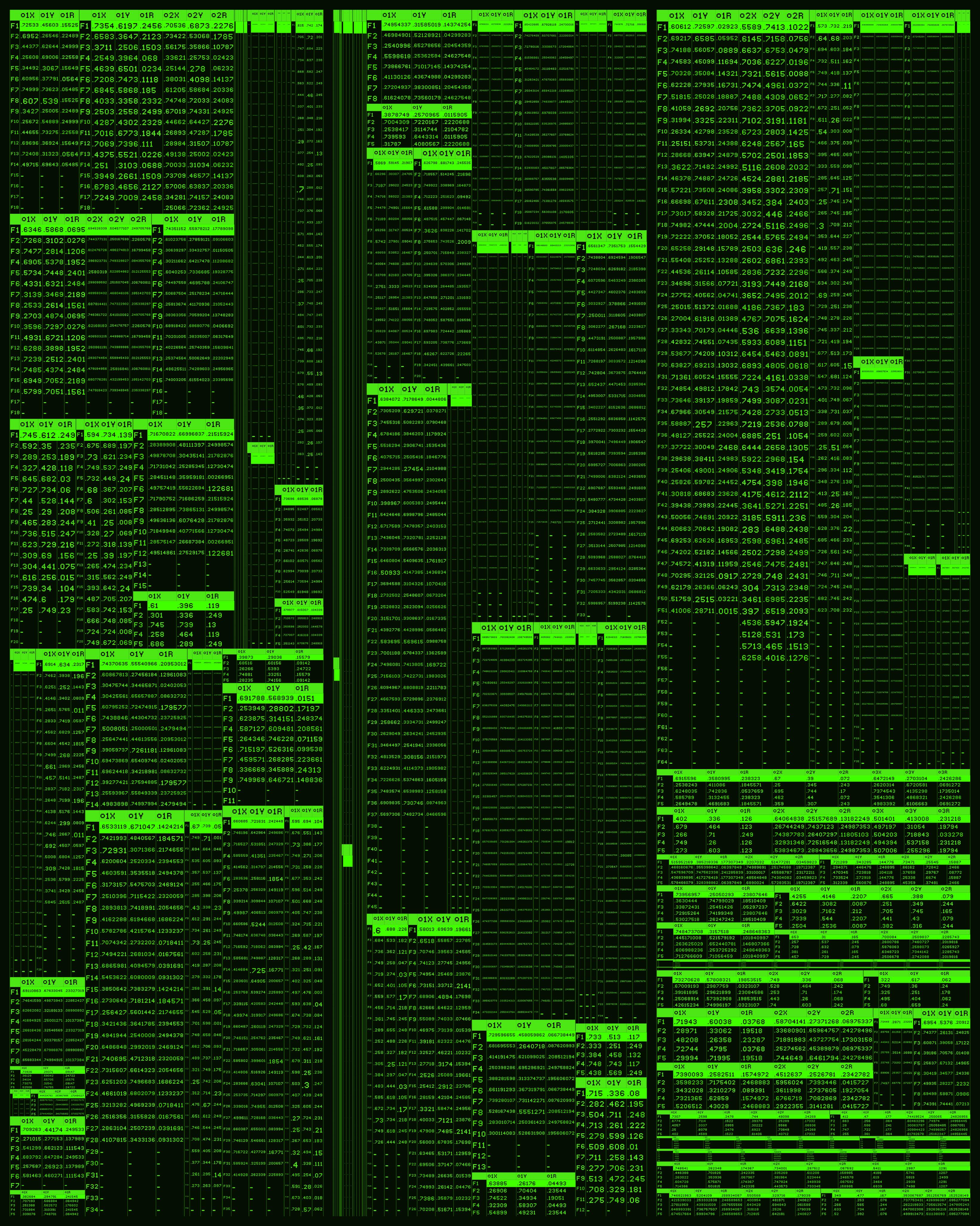 New algorithmic work 
 by rudxane: Sheets