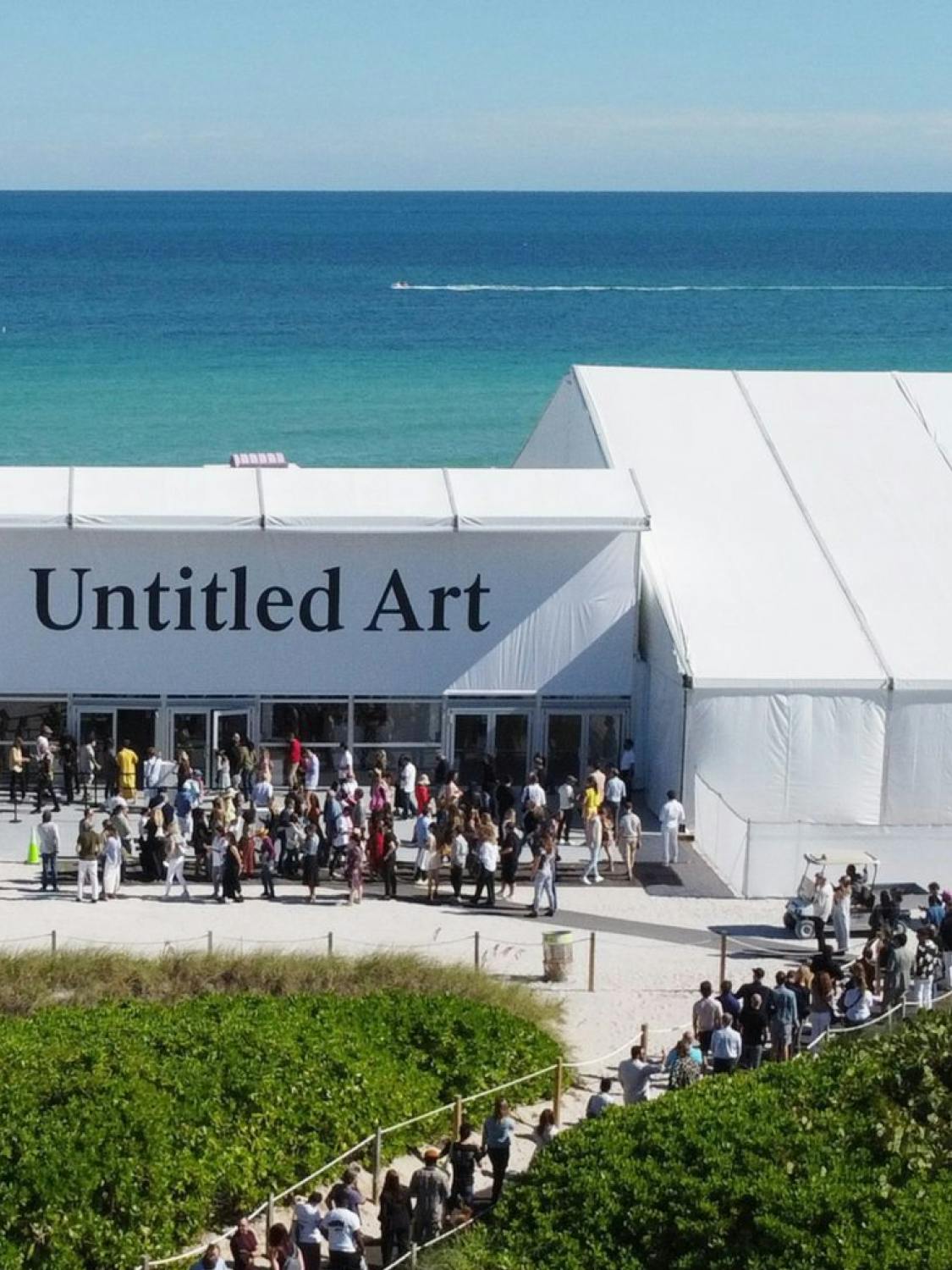 Dimensionality at 
 Untitled Art fair in Miami