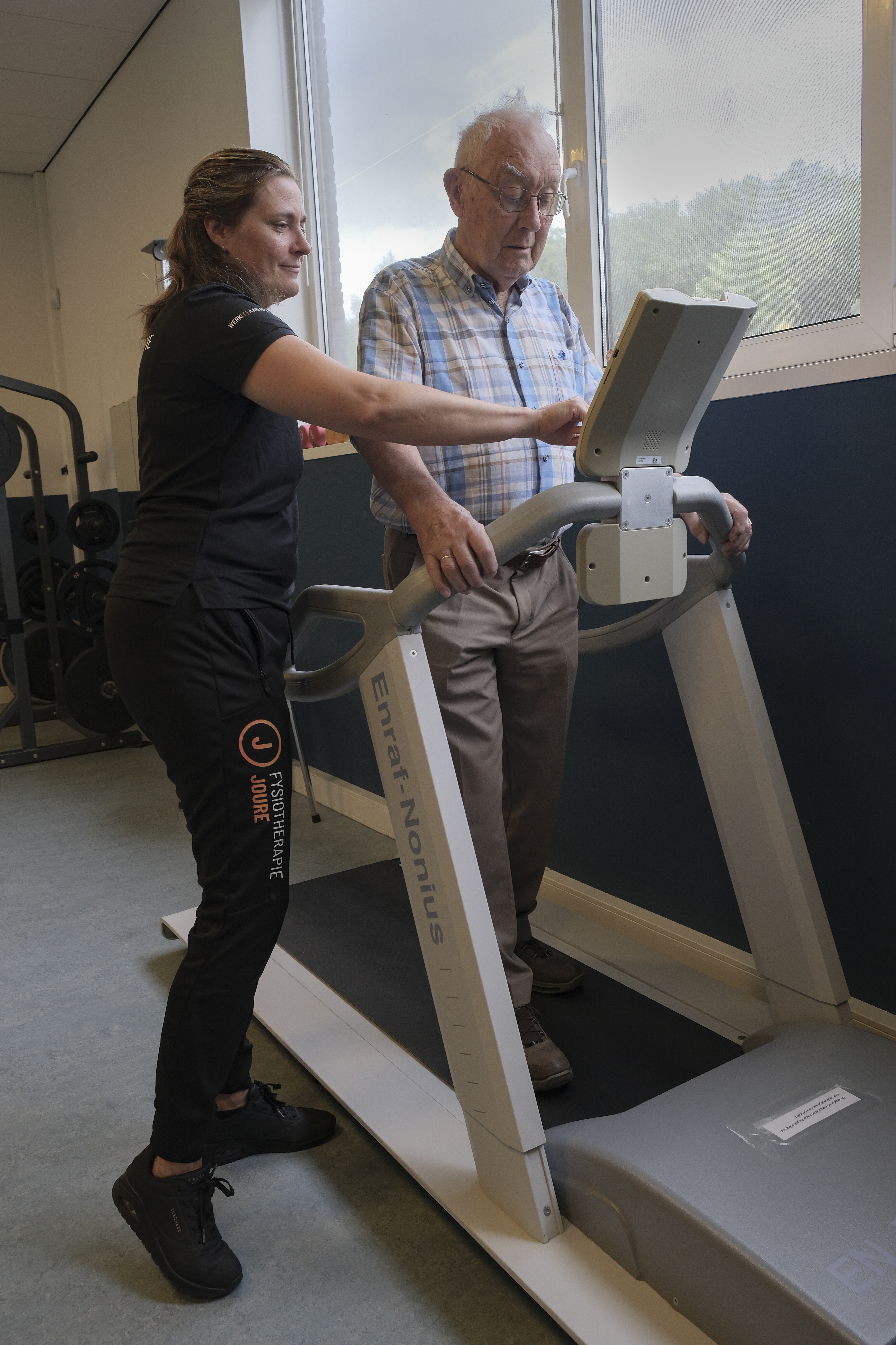 werken aan conditie bij fysiotherapie joure
