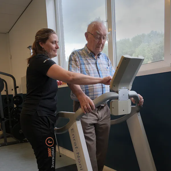 werken aan conditie bij fysiotherapie joure