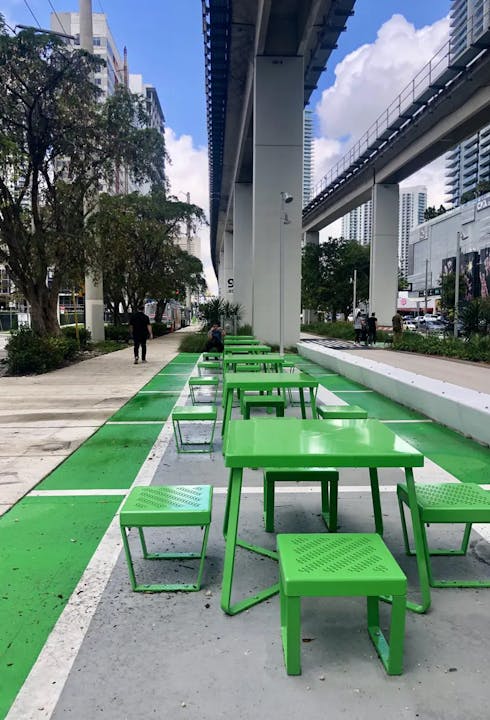 First Section Of The Underline — Miami’s Linear Park — Opens Under The Metrorail