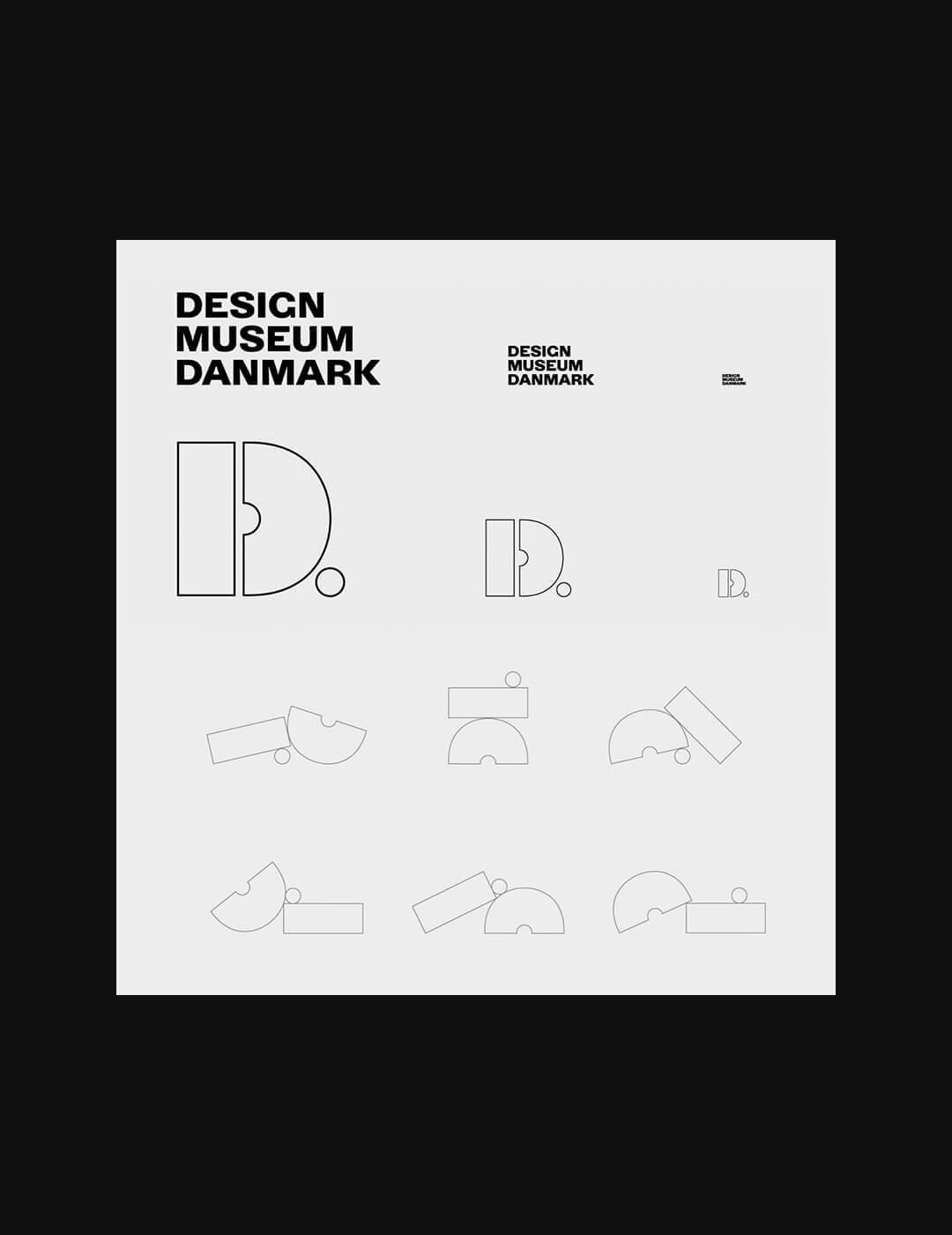Design Museum Denmark poster branding