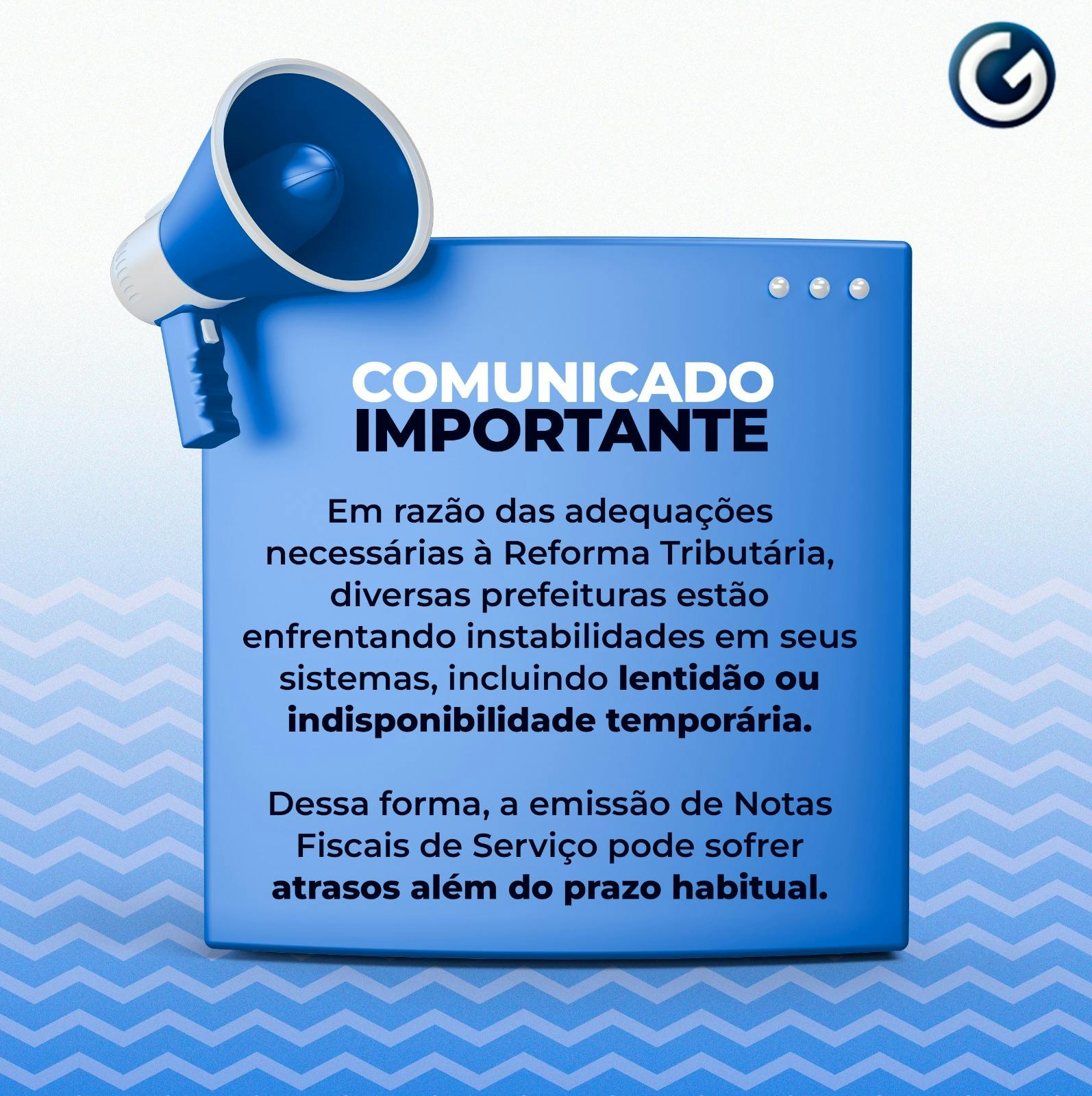 Icone - COMUNICADO IMPORTANTE!