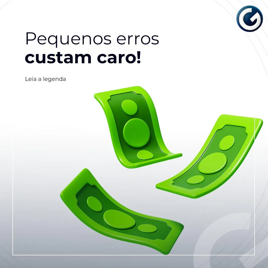 Icone - Pequenos erros custam caro!