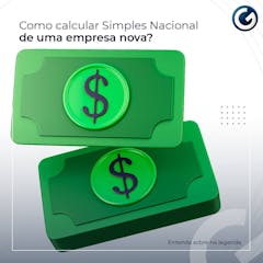 Icone - Como calcular o Simples Nacional em uma nova empresa?
