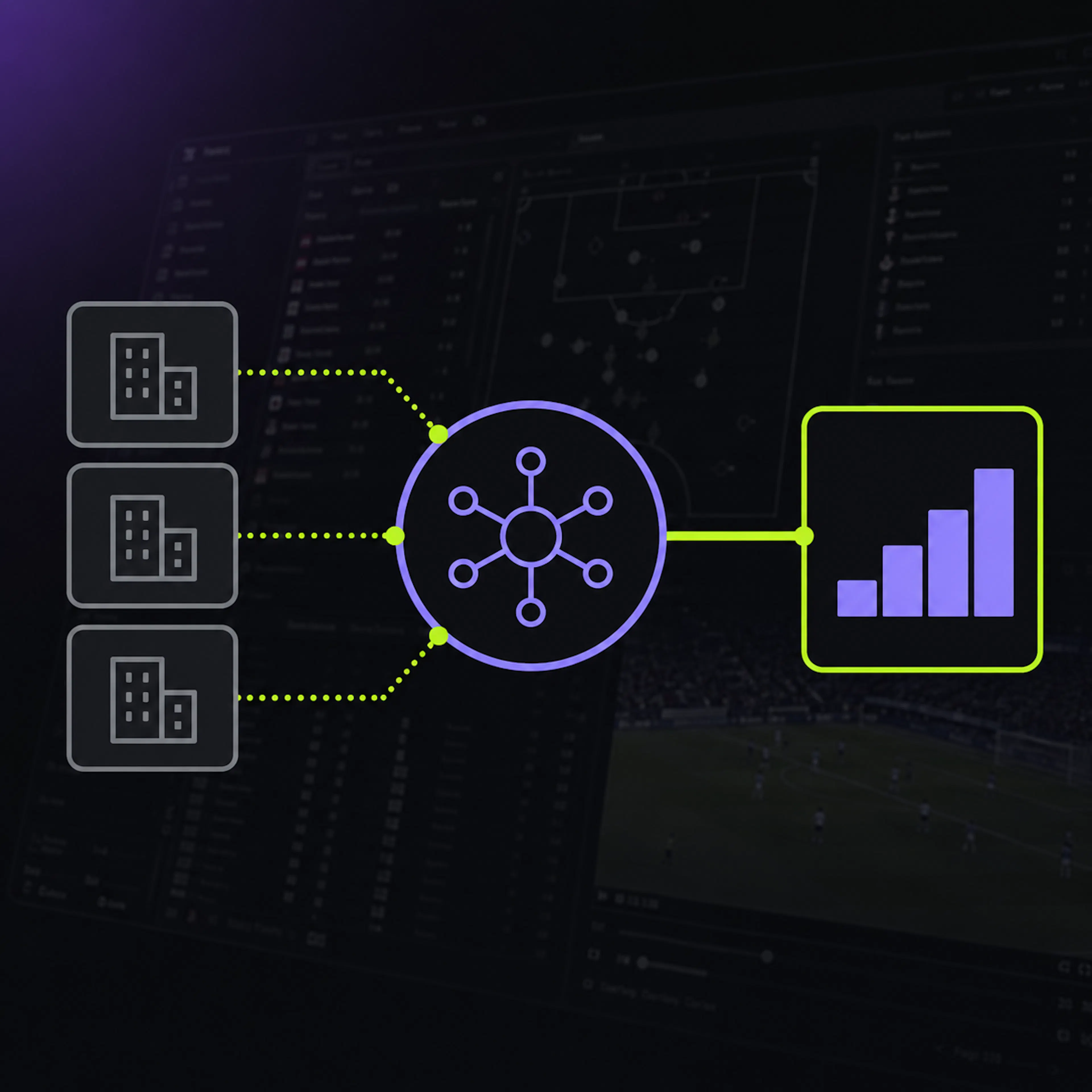 Step 3: usage across organisations flowing back as revenue