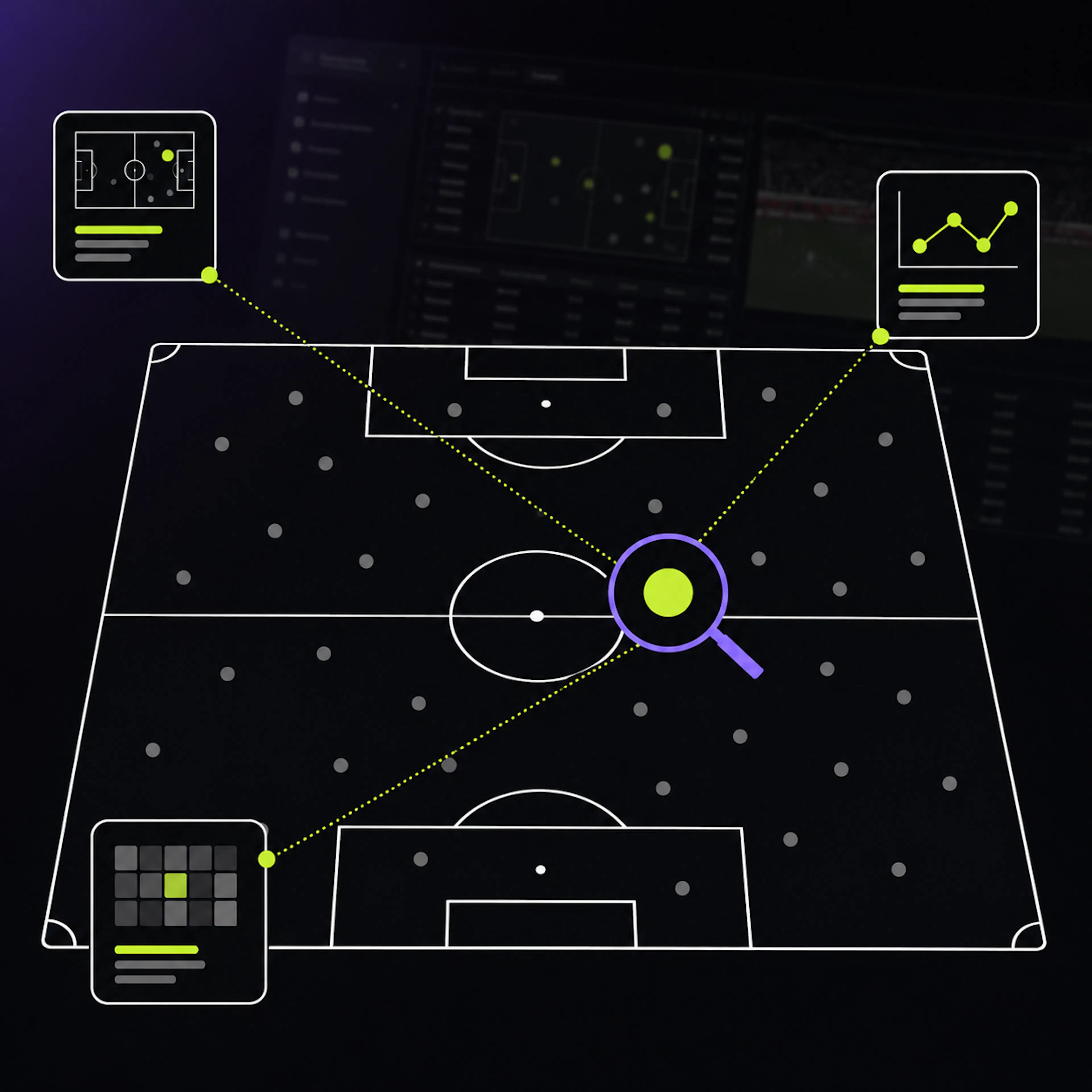 Step 2: calculation down to a single event on the pitch