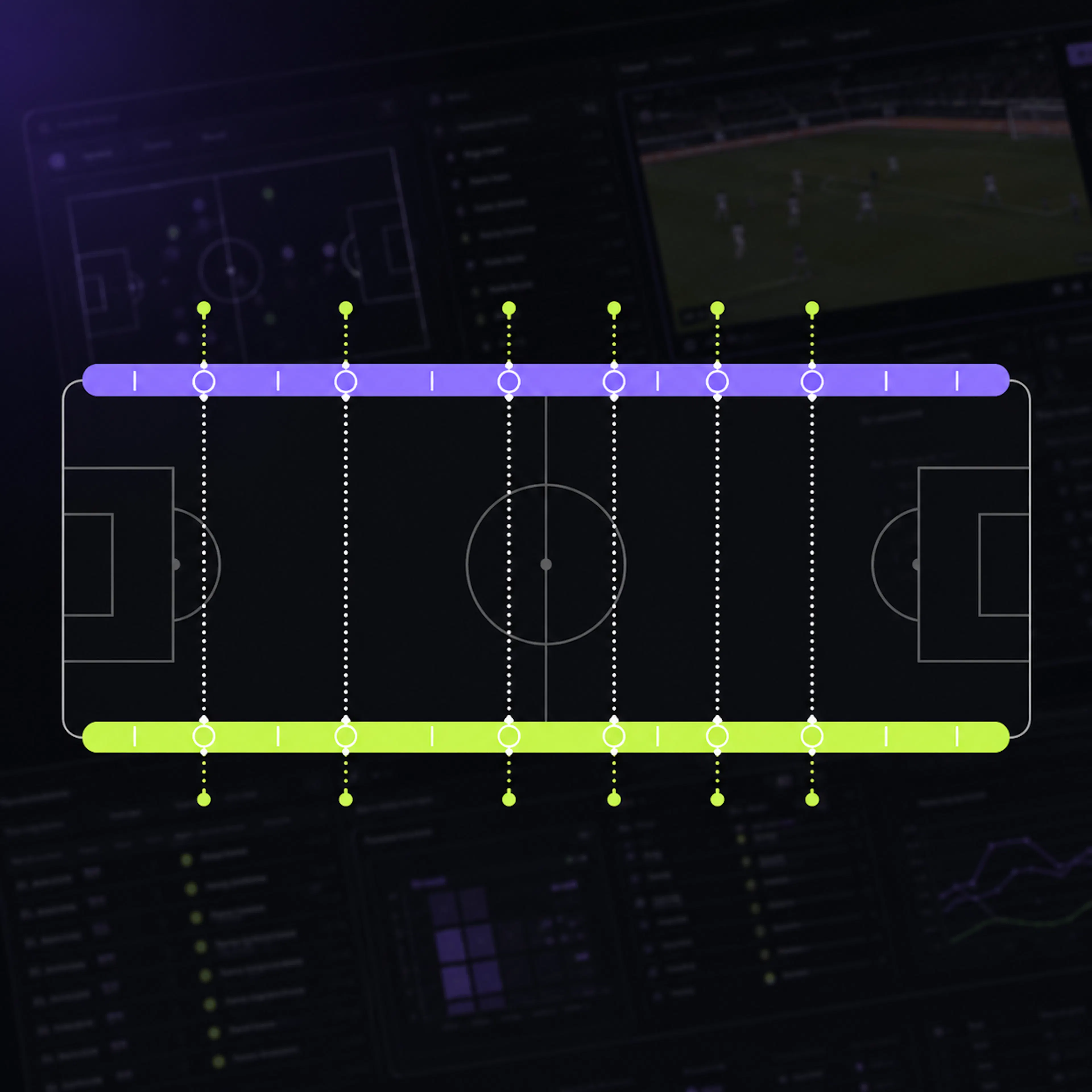 Step 2: training and matches on one shared timeline