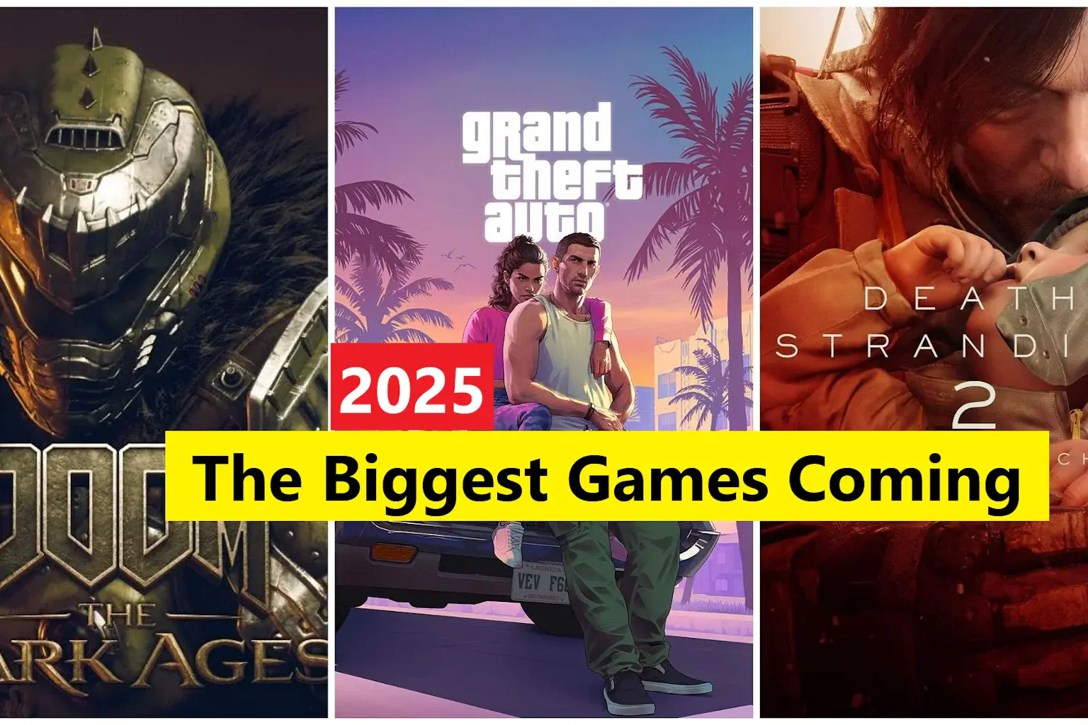 The Biggest Games Coming in 2025 art