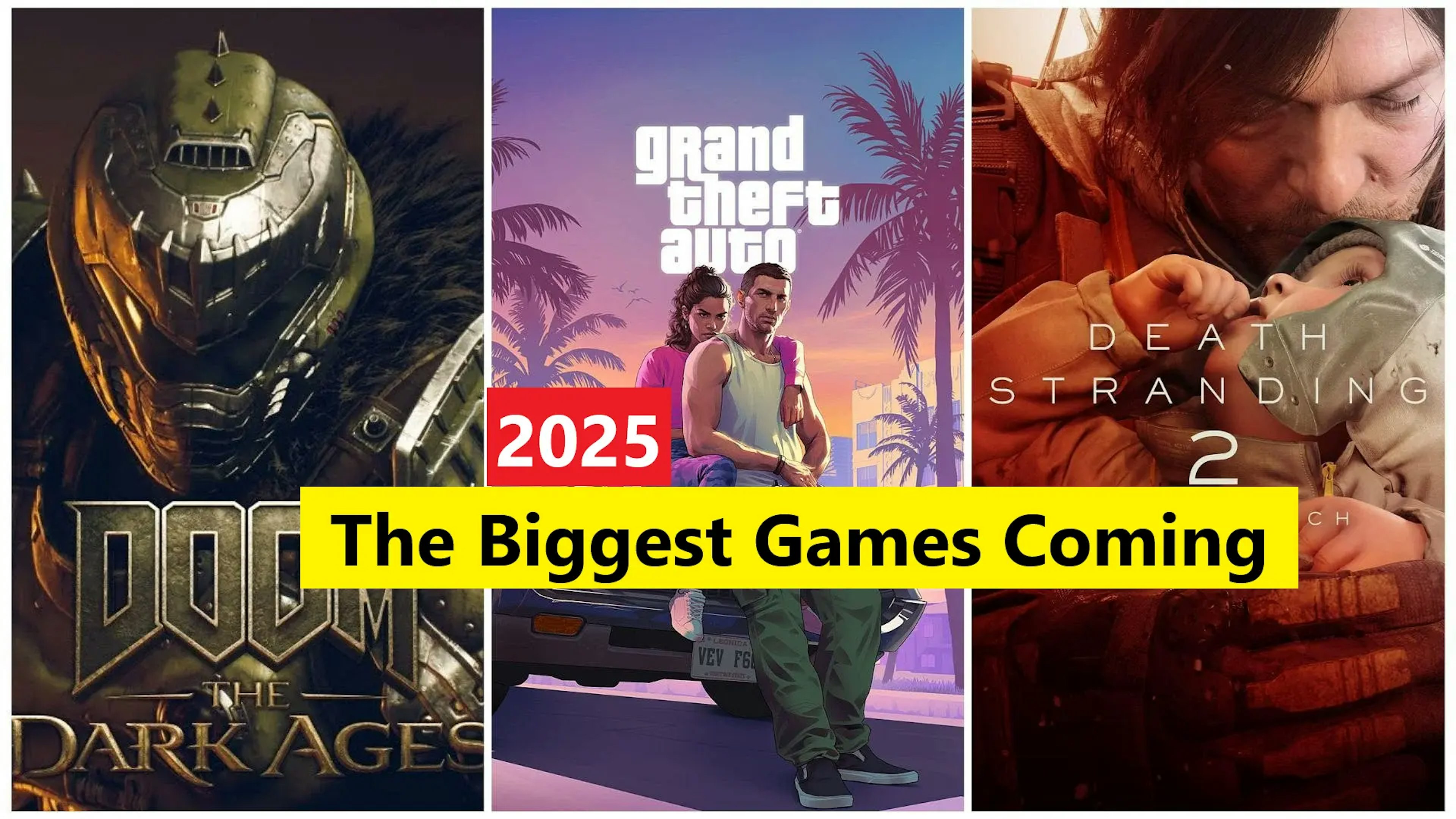 The Biggest Games Coming in 2025 art