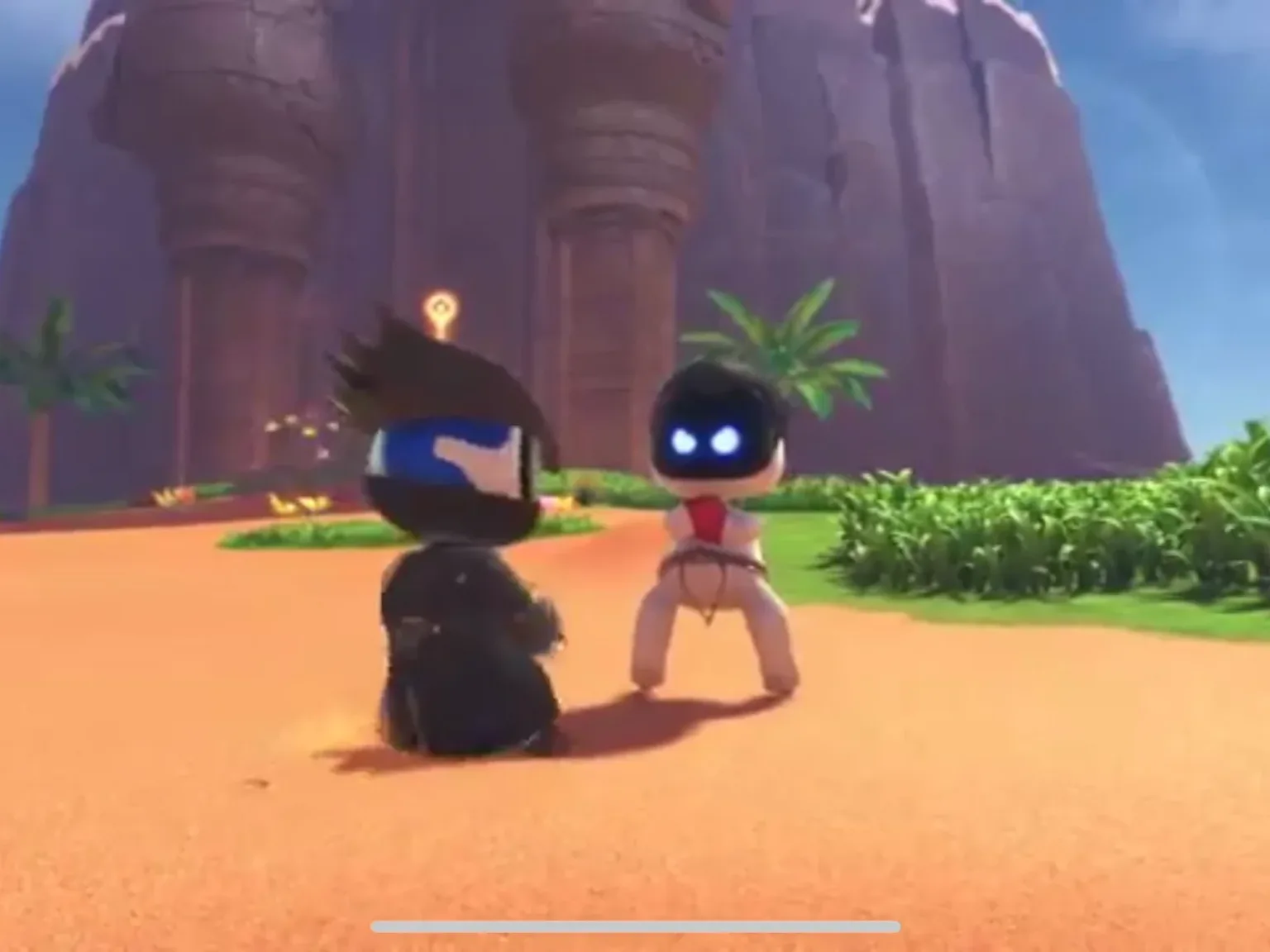 Leaked Image Hints at Tekken Crossover DLC for Astro Bot art