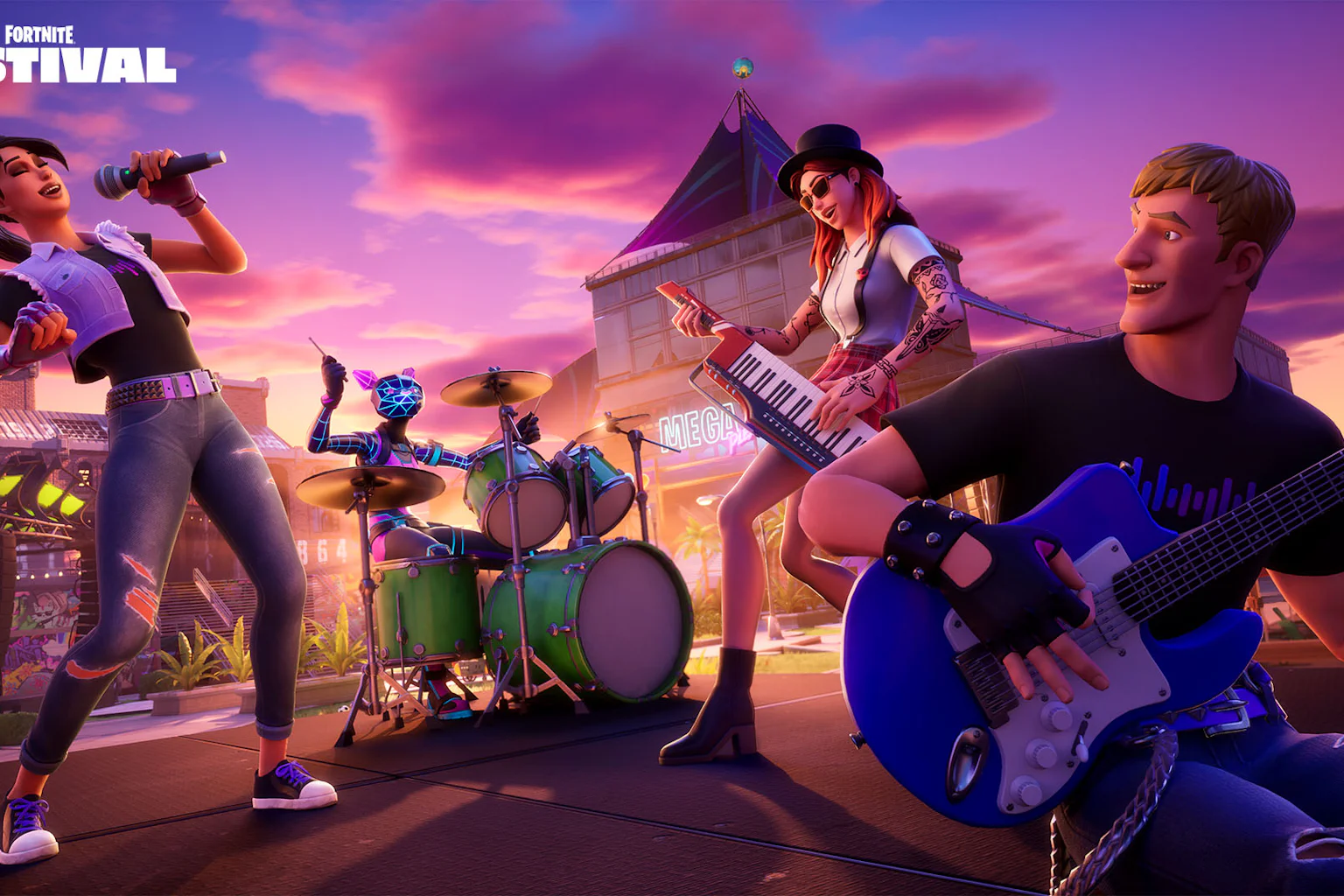 Fortnite Festival Brings Back Rock Band Magic With Local Co-op art