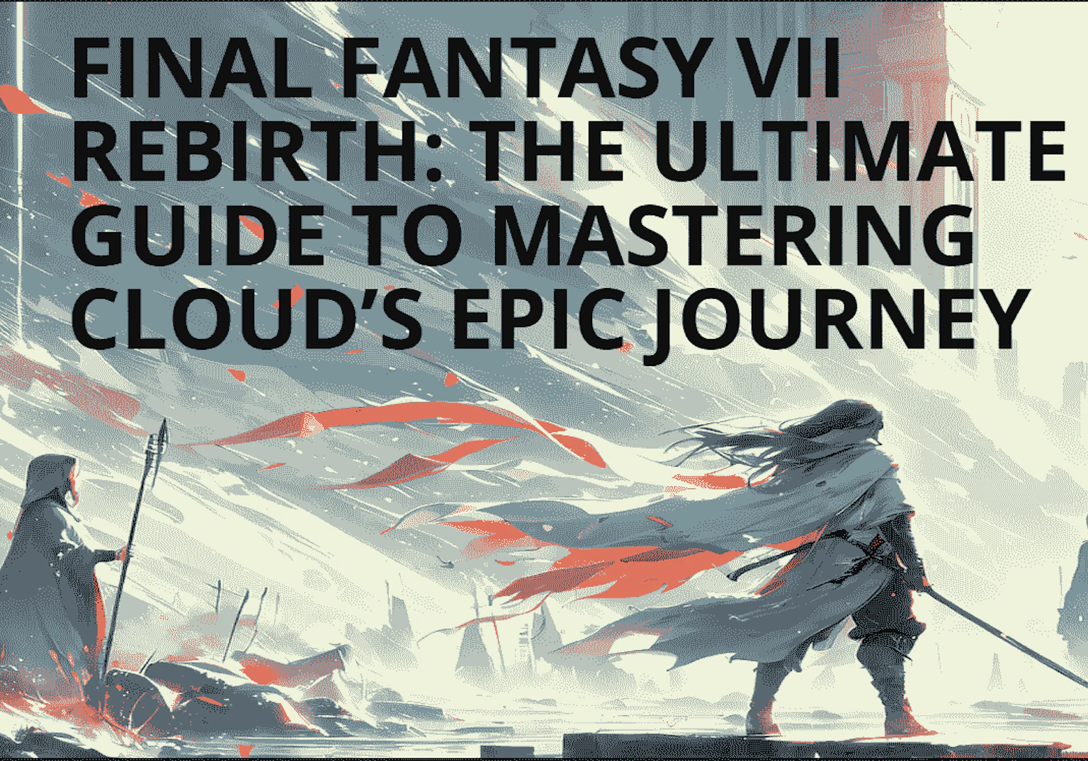 Final Fantasy VII Rebirth The Ultimate Guide to Mastering Cloud’s Epic Journey art
