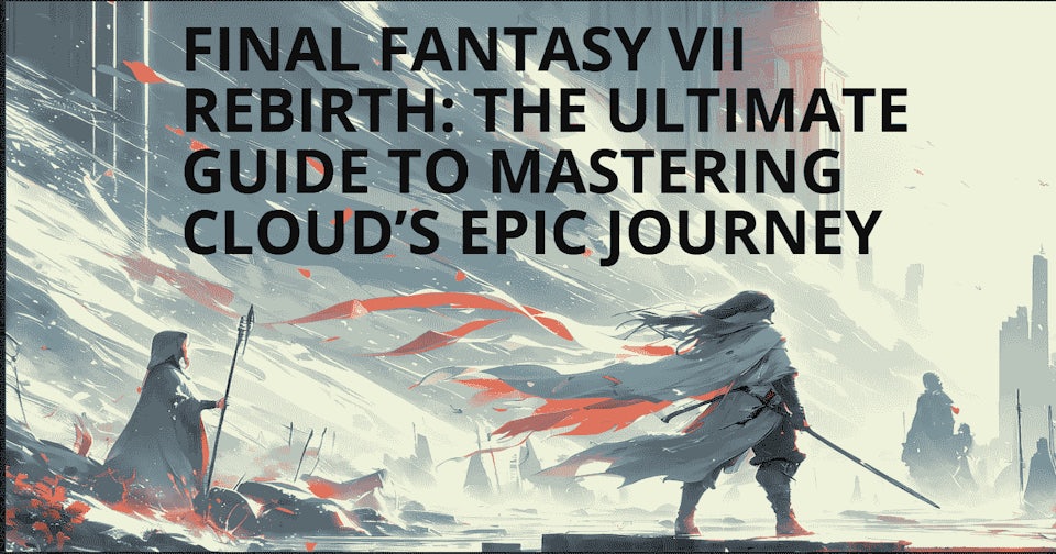 Final Fantasy VII Rebirth The Ultimate Guide to Mastering Cloud’s Epic Journey art
