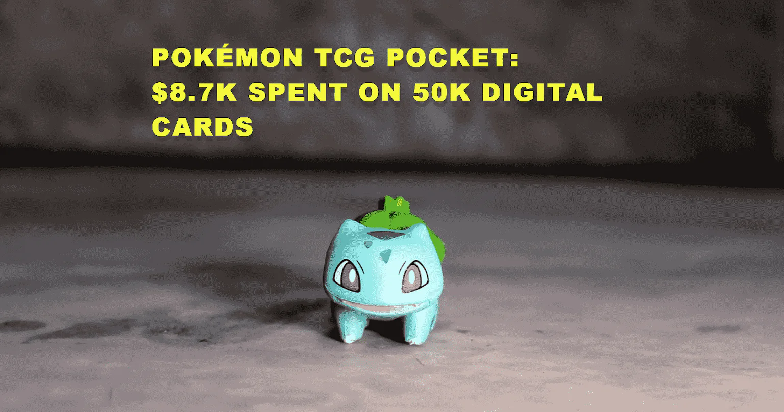 Pokémon TCG Pocket: $8.7K Spent on 50K Digital Cards