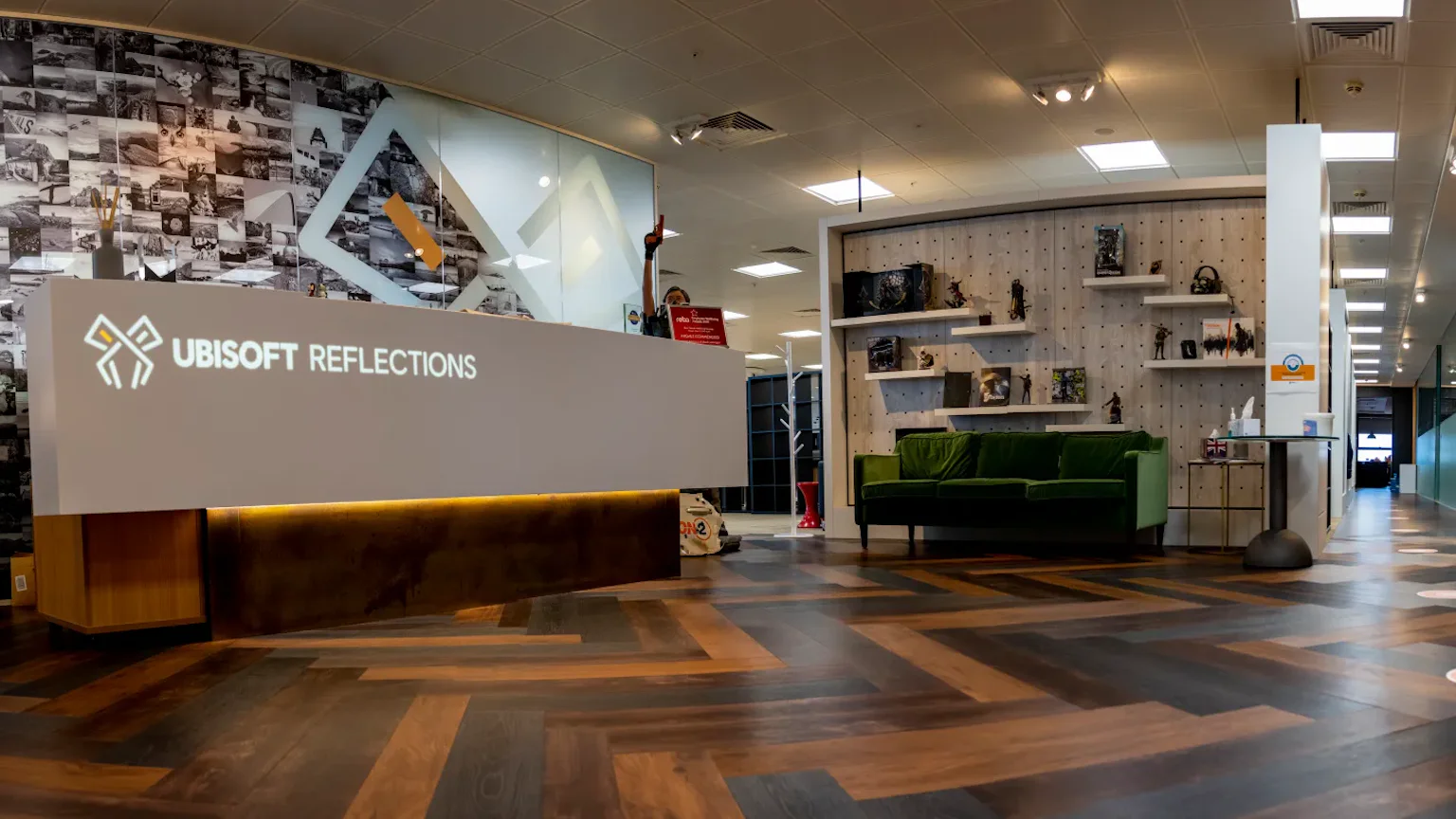 Ubisoft Leamington office exterior, former home of DJ Hero and Division development art