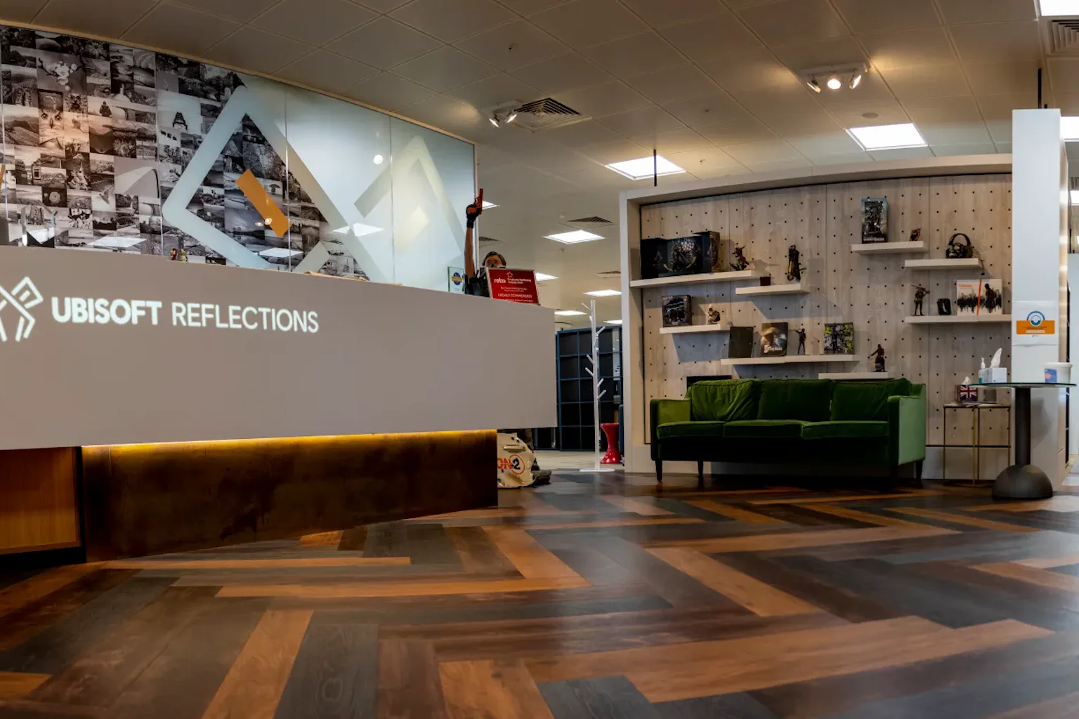 Ubisoft Leamington office exterior, former home of DJ Hero and Division development art