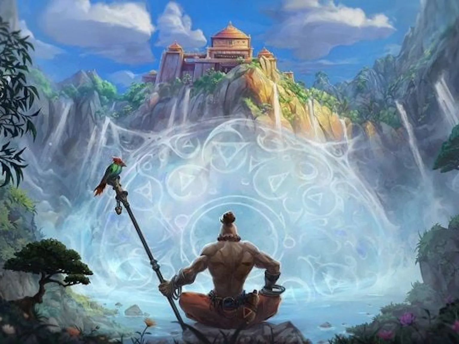 Tibia's Monk Class 28 Years in the Making art