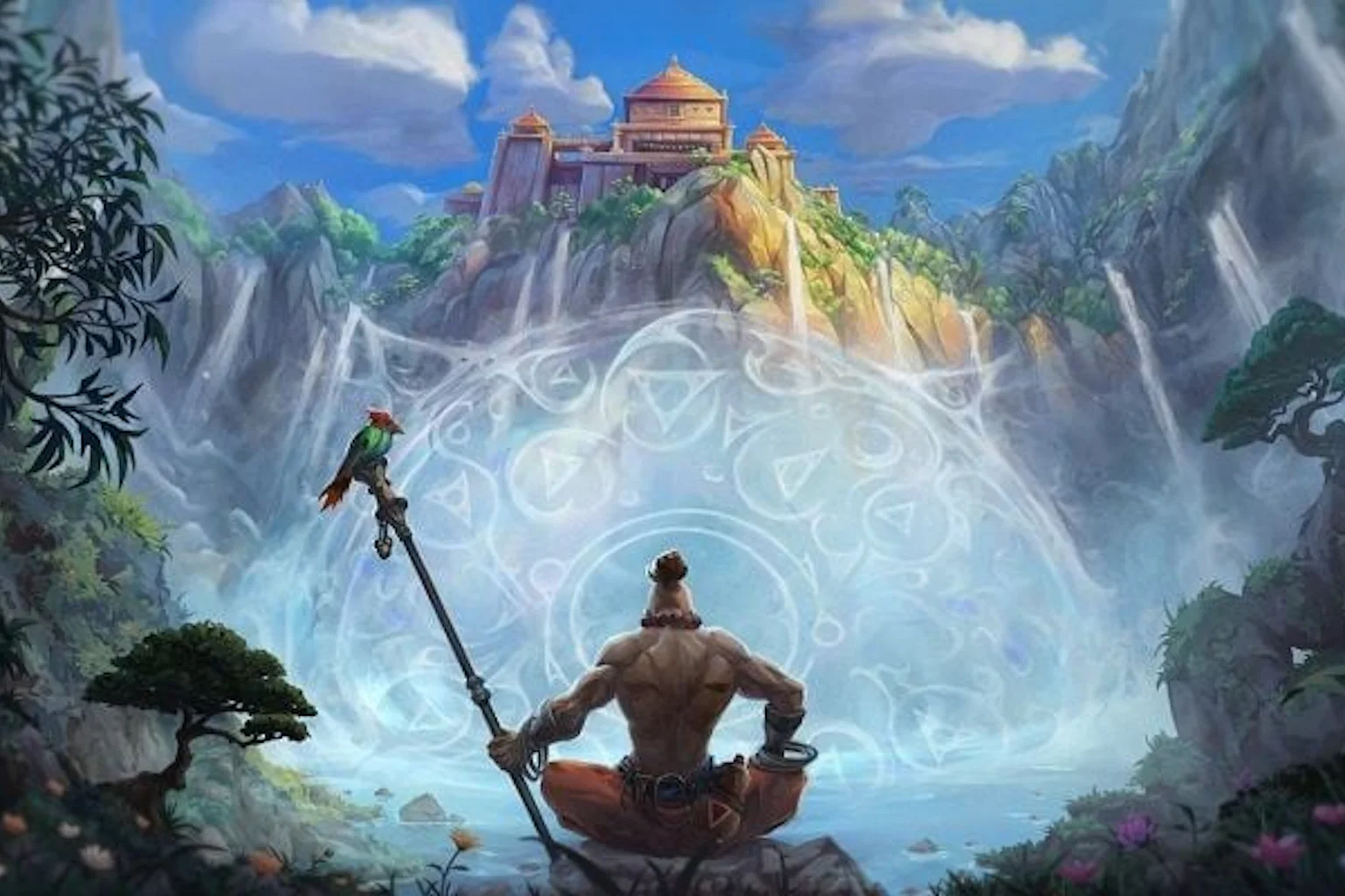 Tibia's Monk Class 28 Years in the Making art