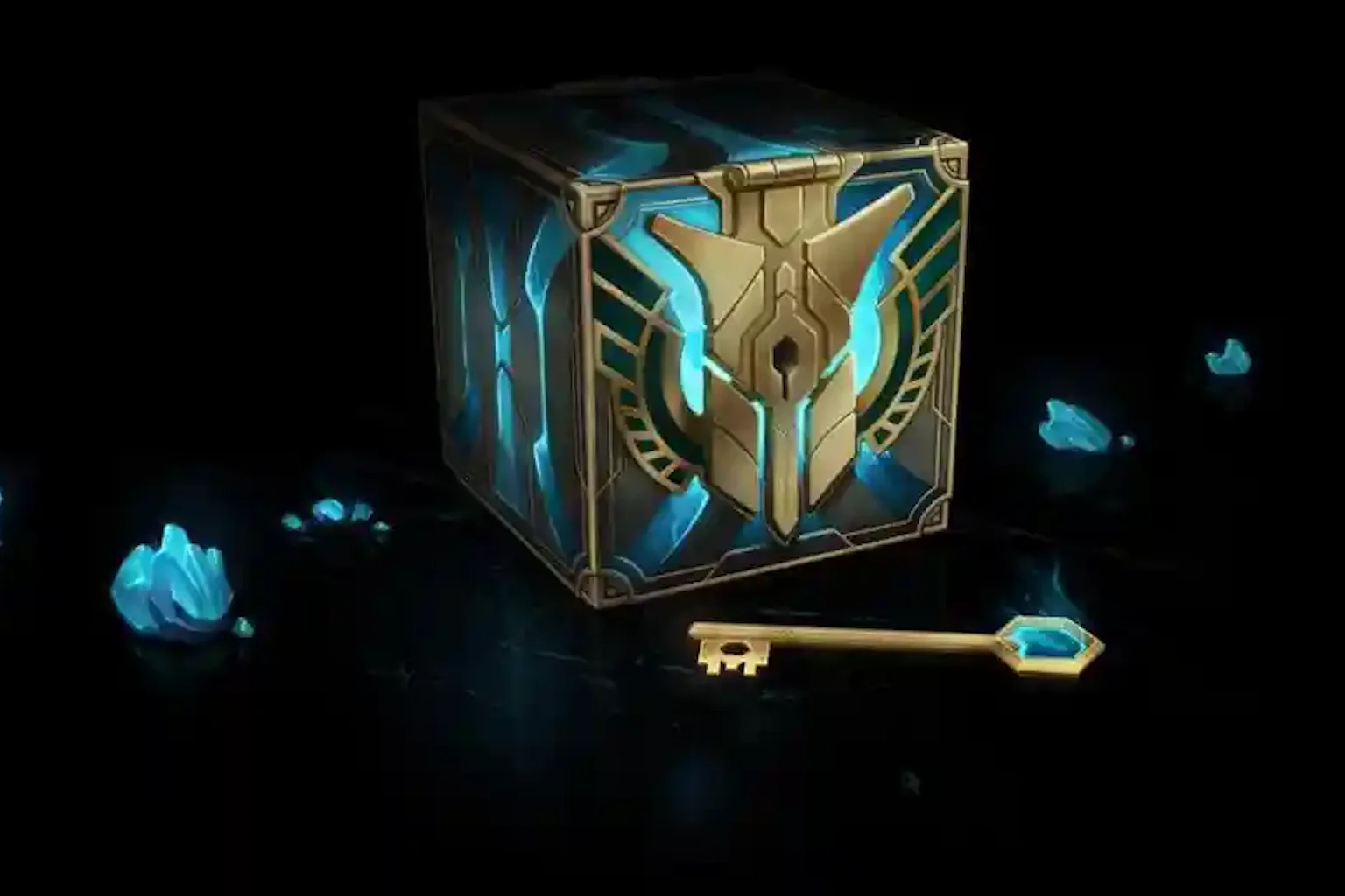 Hextech Chest art from League of Legends changes update in 2025