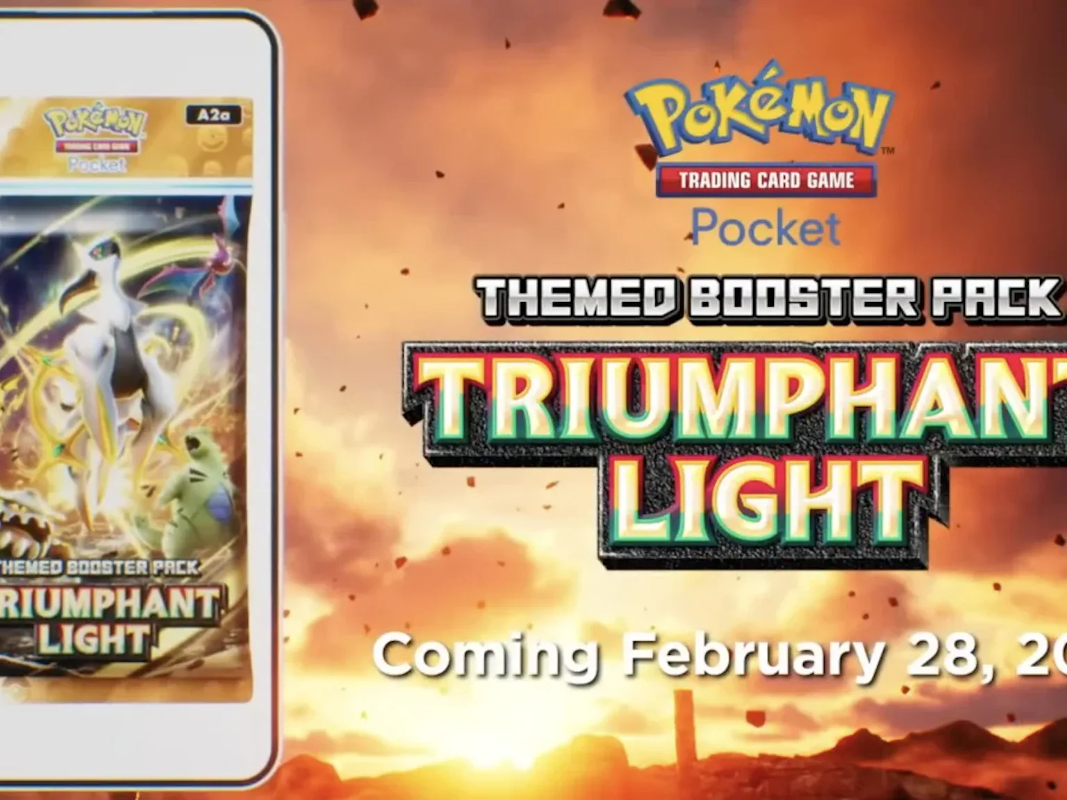 New Pokémon TCG Pocket Set 'Triumphant Light' is out Tomorrow