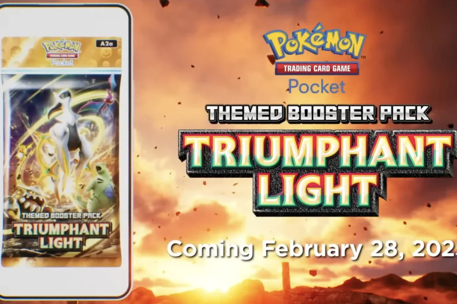 New Pokémon TCG Pocket Set 'Triumphant Light' is out Tomorrow