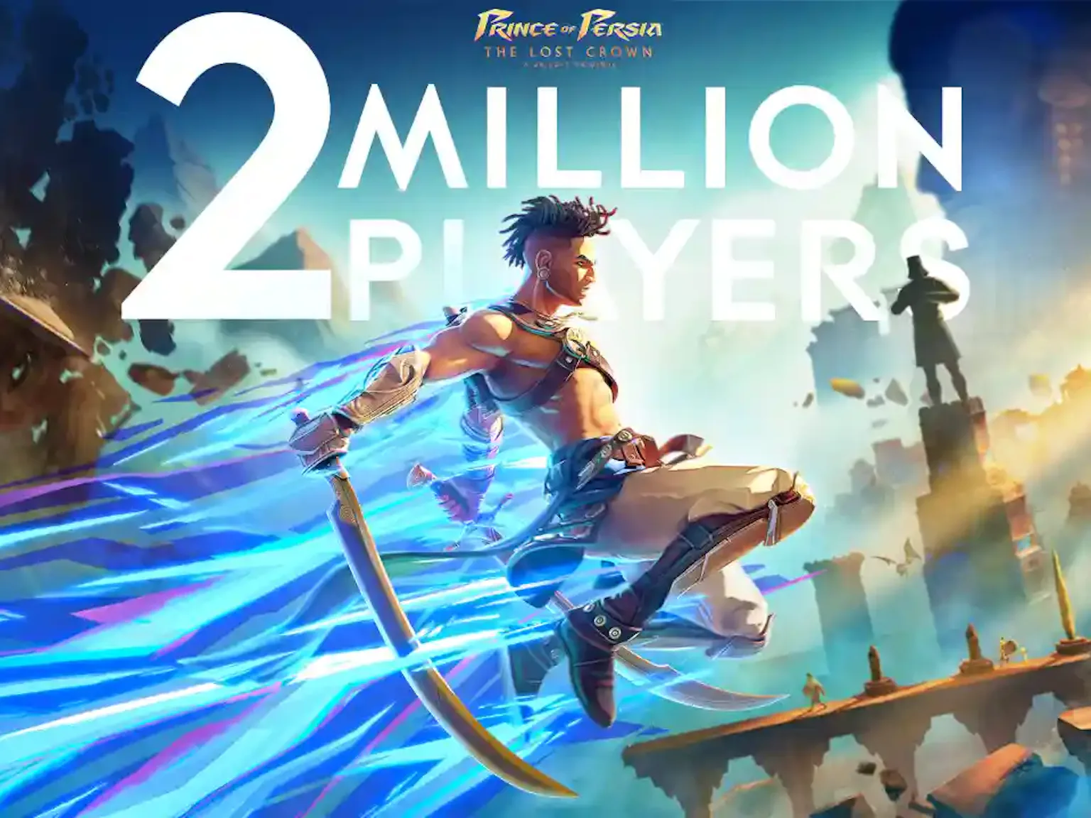 Prince of Persia: The Lost Crown Reaches 2M Players
