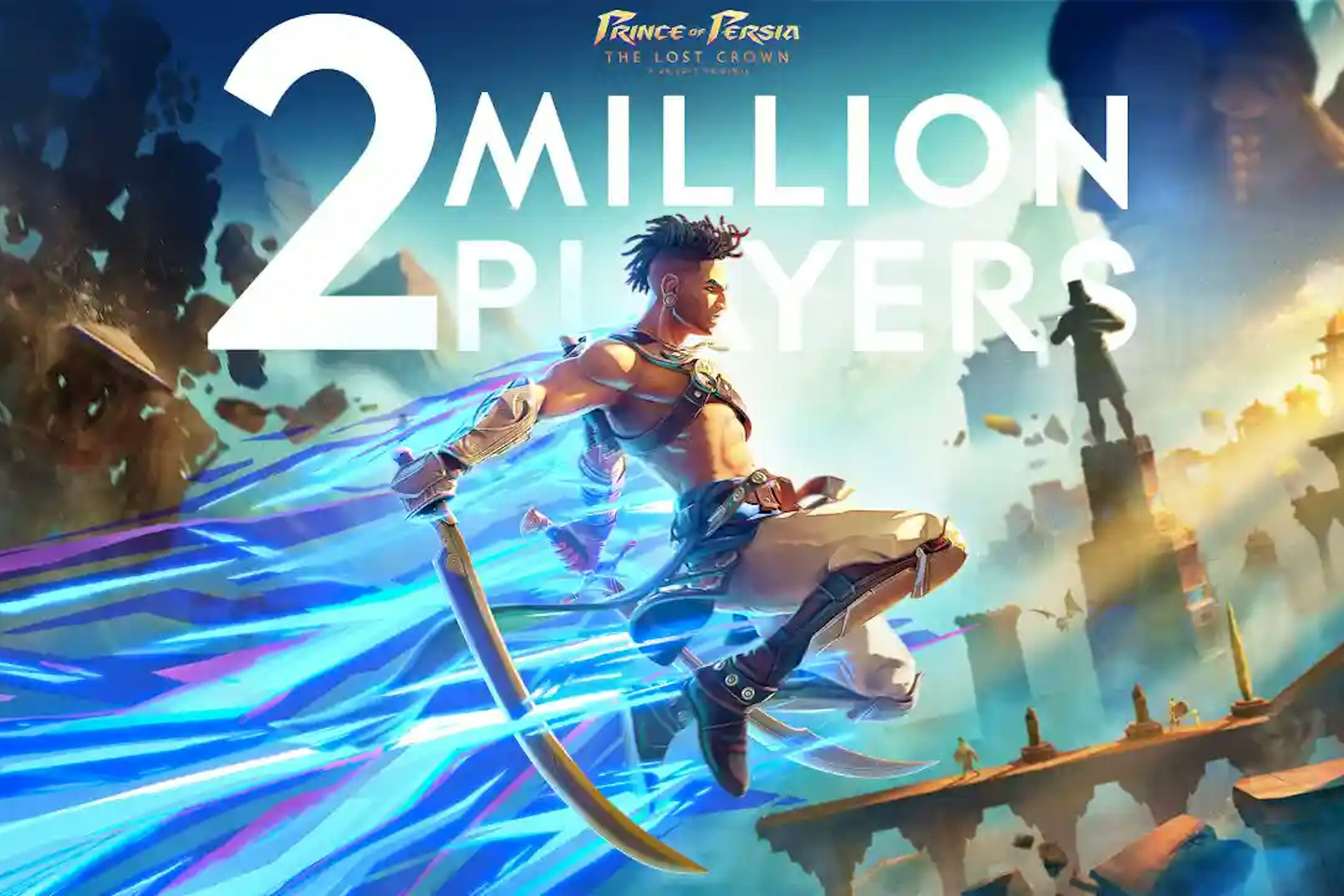 Prince of Persia: The Lost Crown Reaches 2M Players