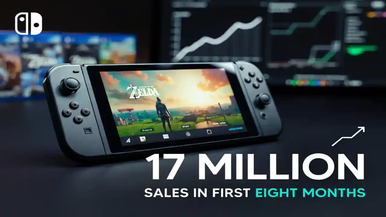 Switch 2 Hits 17 Million Sales in First Eight Months