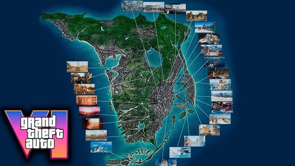 IlloJuan y el “mapping project”: una mirada al mapa de GTA 6