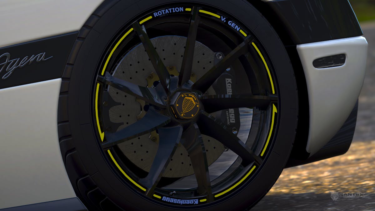 Koenigsegg Agera wheel