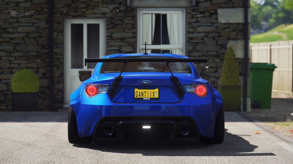 Subaru BRZ rear view