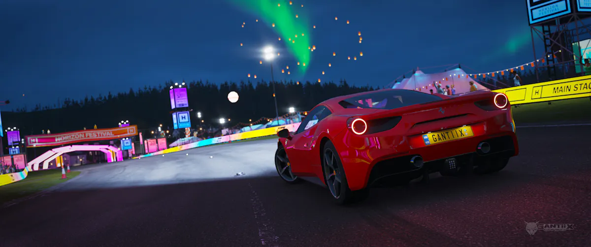 Ferrari 488 GTB 2015 at fortune island festival