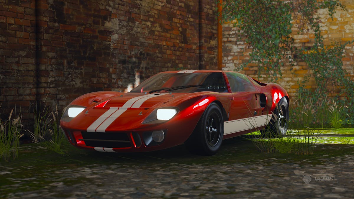 Ford GT40 Mk I in barn