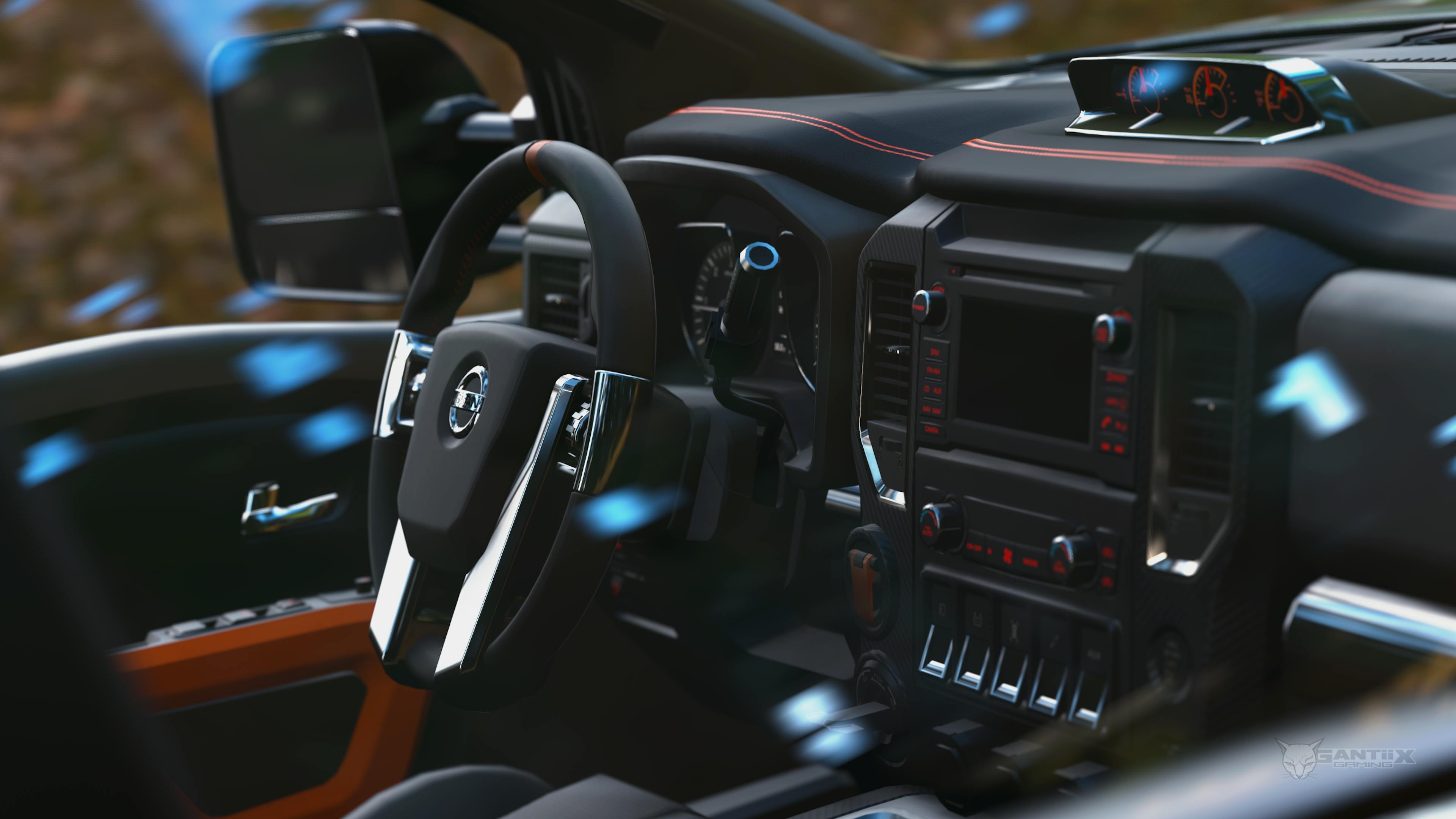 Nissan TITAN Warrior Concept interior