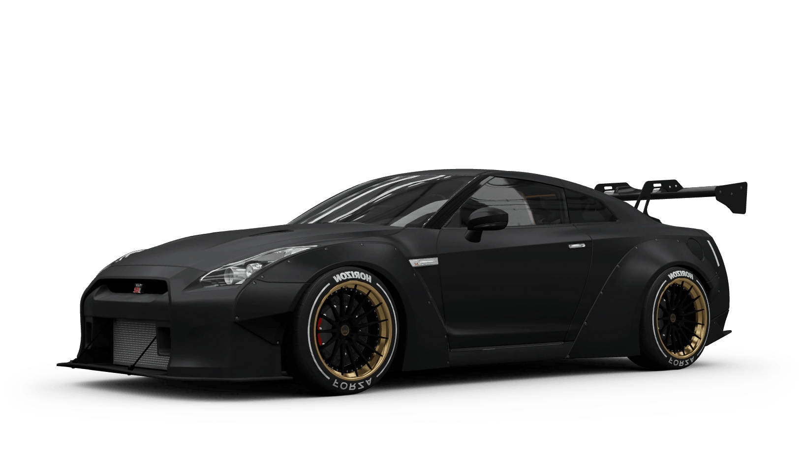 LIBERTY WALK LB★WORKS Nissan GT-R Black Liberty Walk LB-WORKS Type-1.5 Widebody Kit for R35 Nissan GT-R