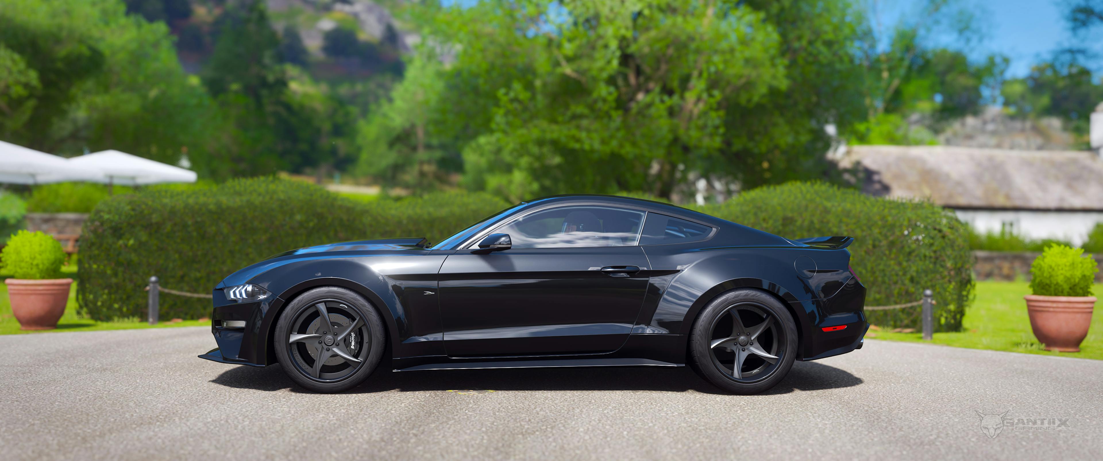 Ford Mustang GT DeBerti Design 2018 side view