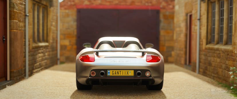 Porsche Carrera GT rear