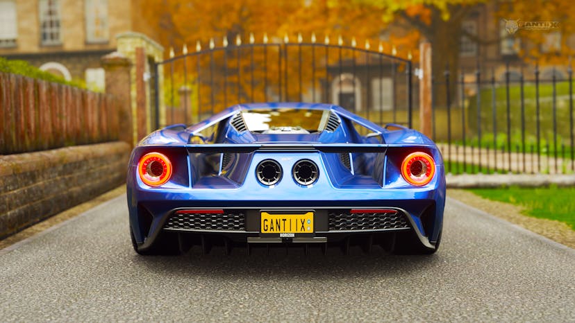 Ford GT 2017 rear