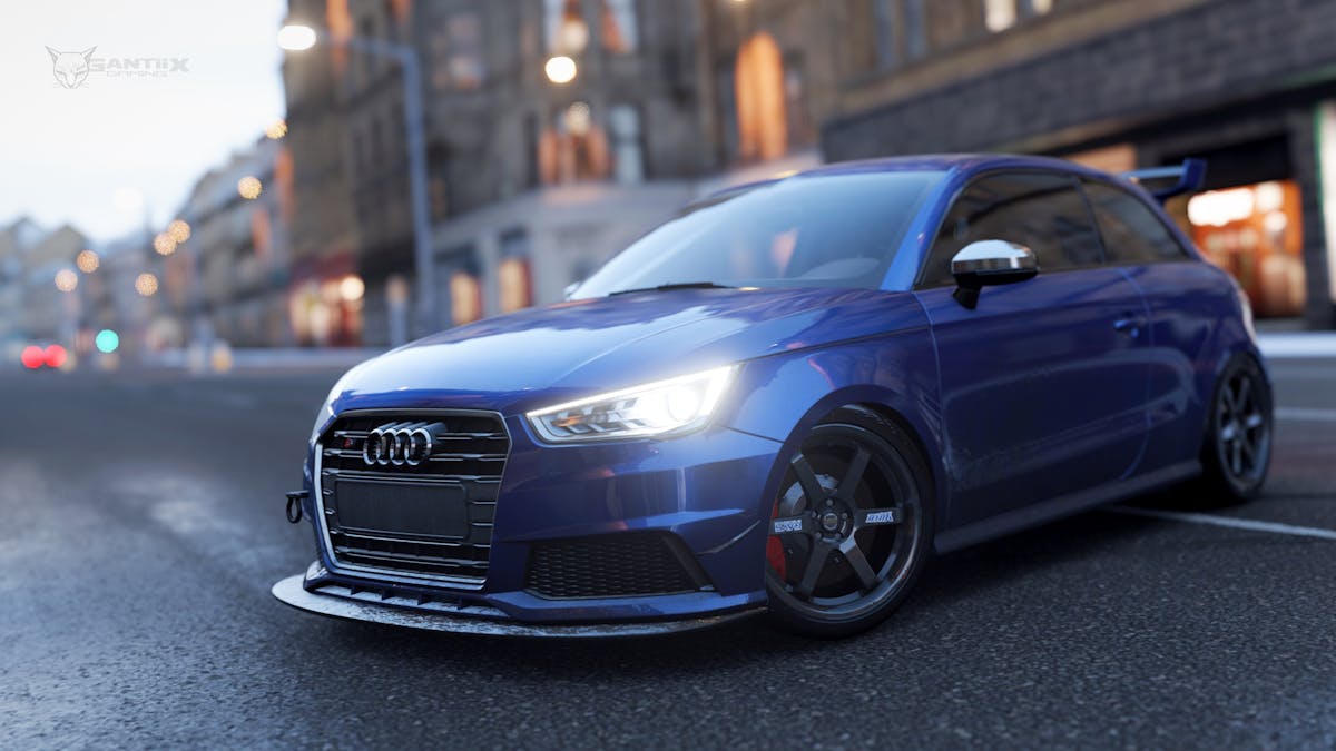 Audi S1 at edinburgh