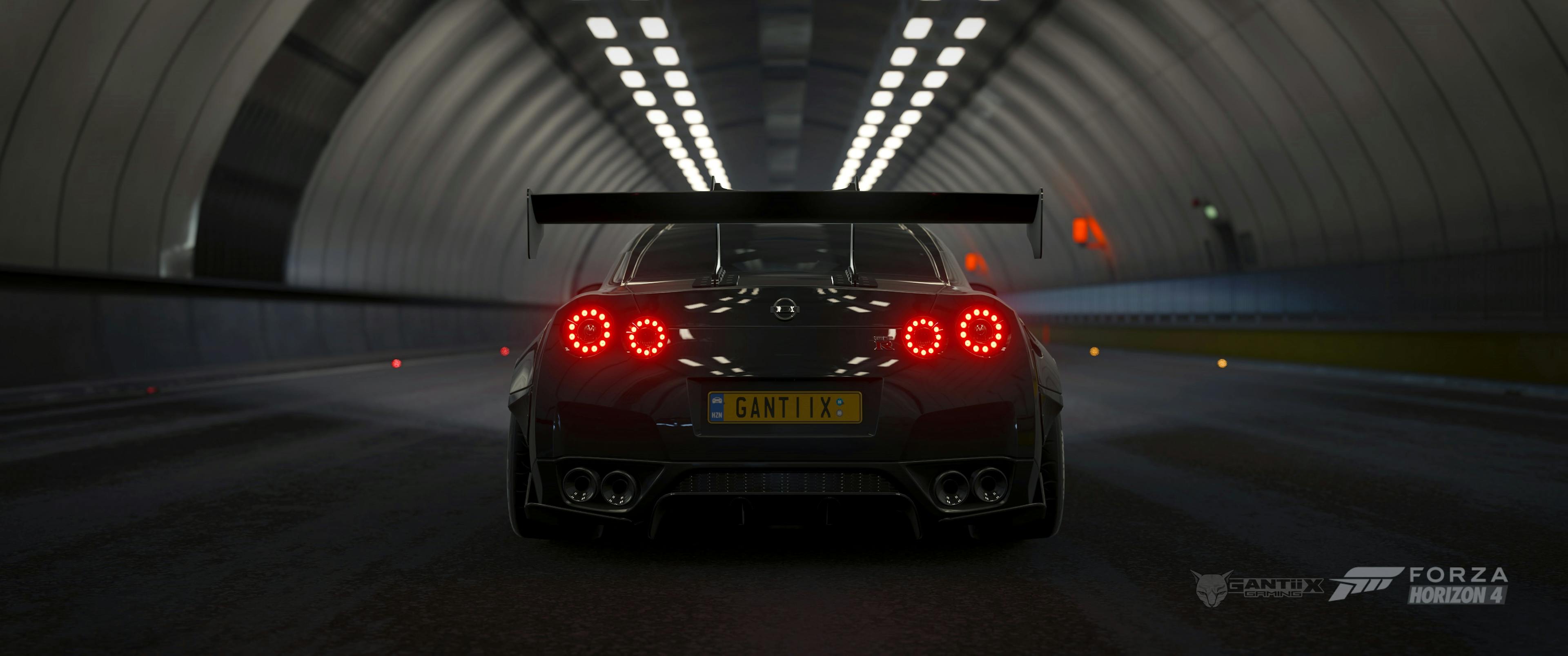 Nissan GT-R Black Edition Horizon Liberty Walk rear