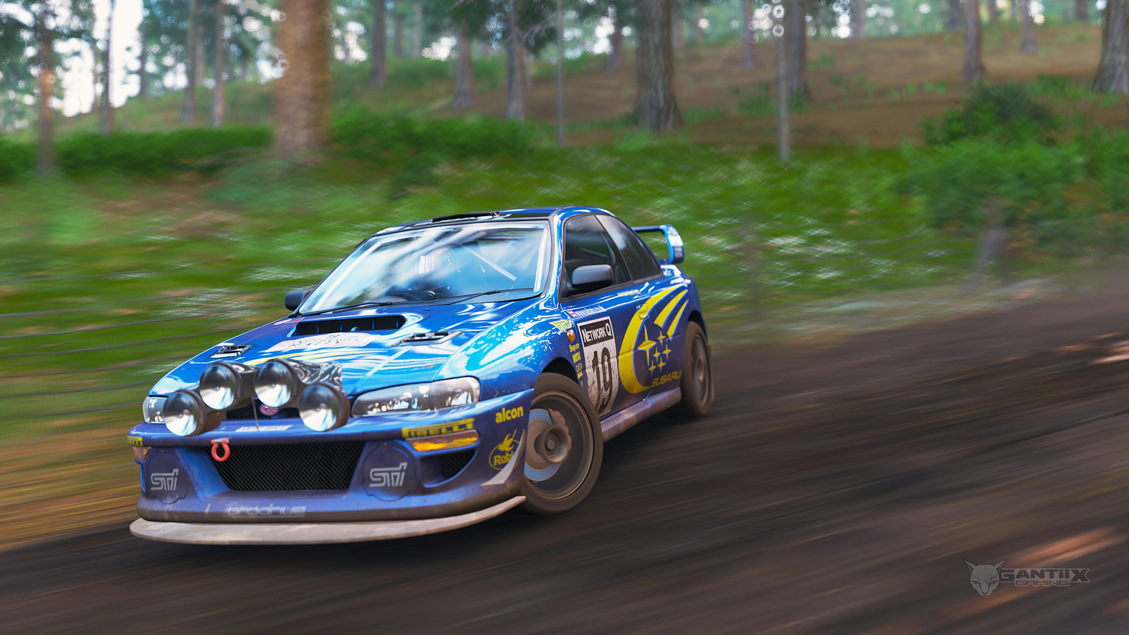 Subaru Impreza 22B STi forest