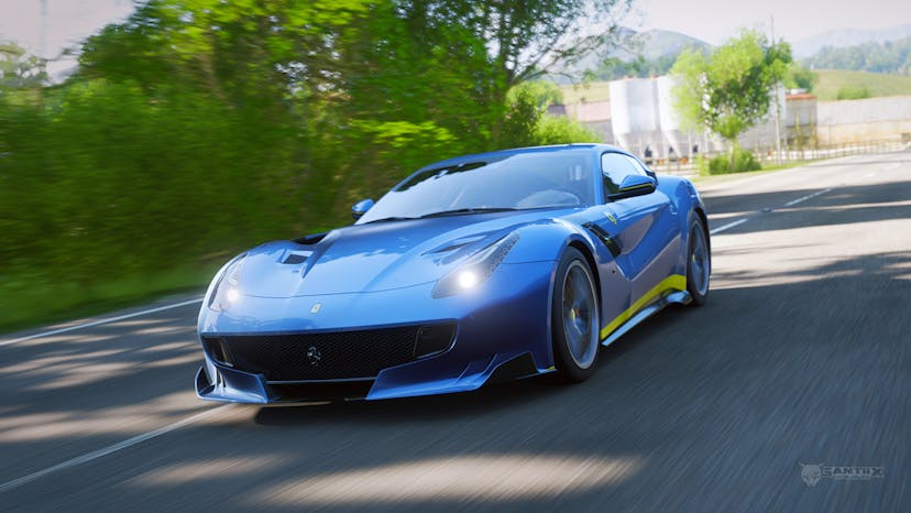 Ferrari F12tdf front