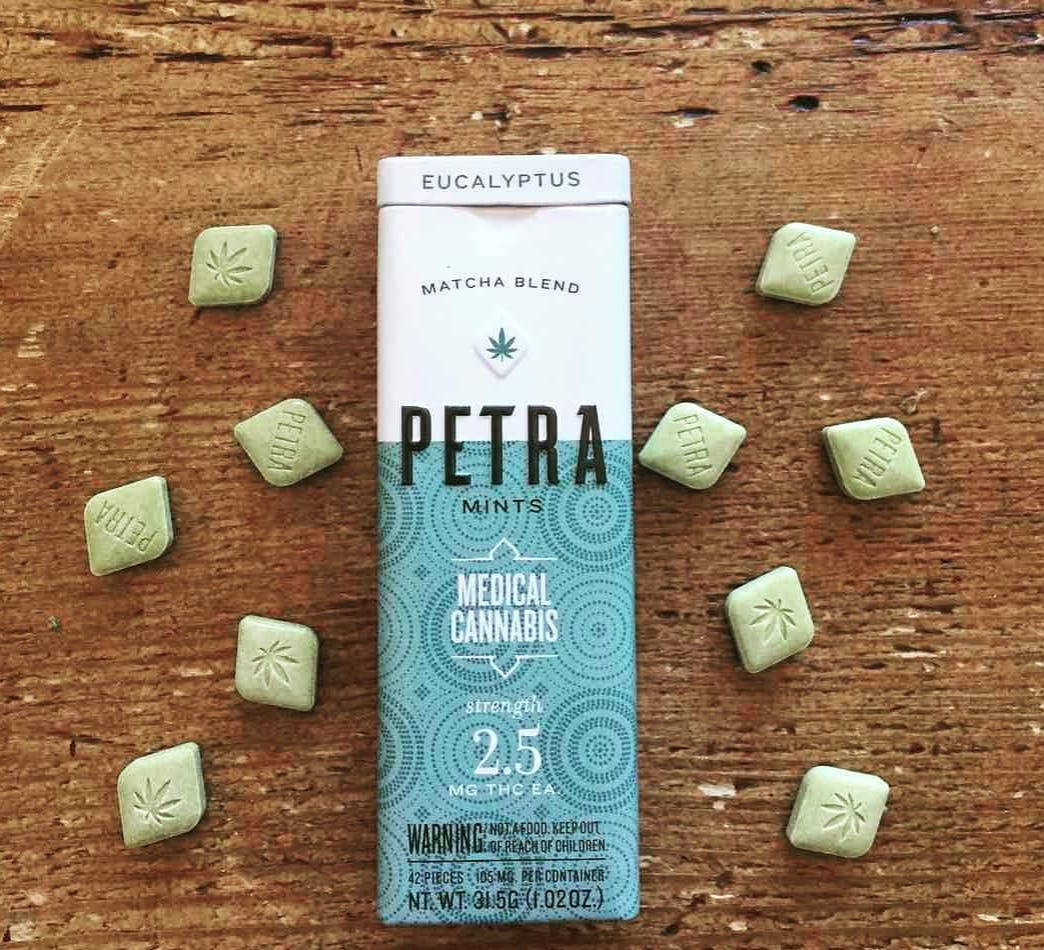 Kiva Petra cannabis infused mints