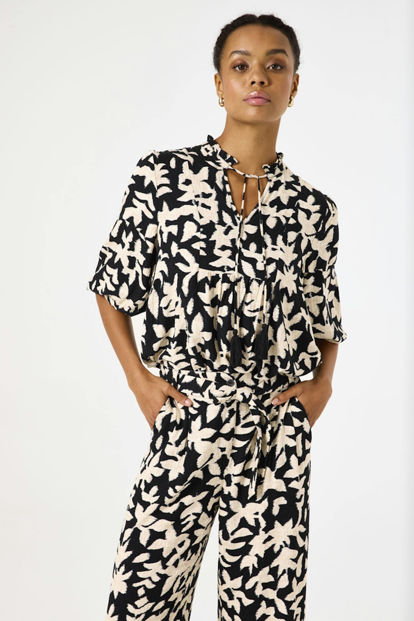 Blouse met print
