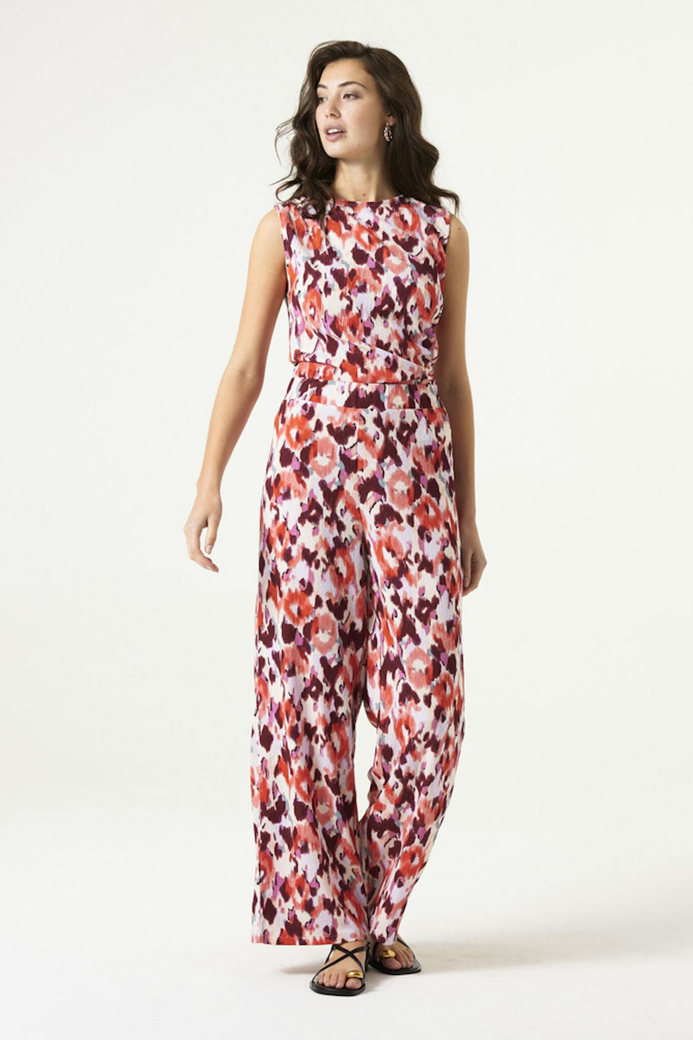 Broek met print
